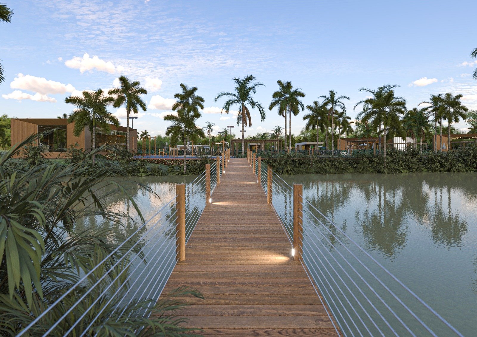 Ponte do espelho dágua 